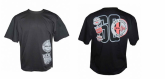 Camisa masculina gola careca estampada Ref:14896 Pcte 20 peç
